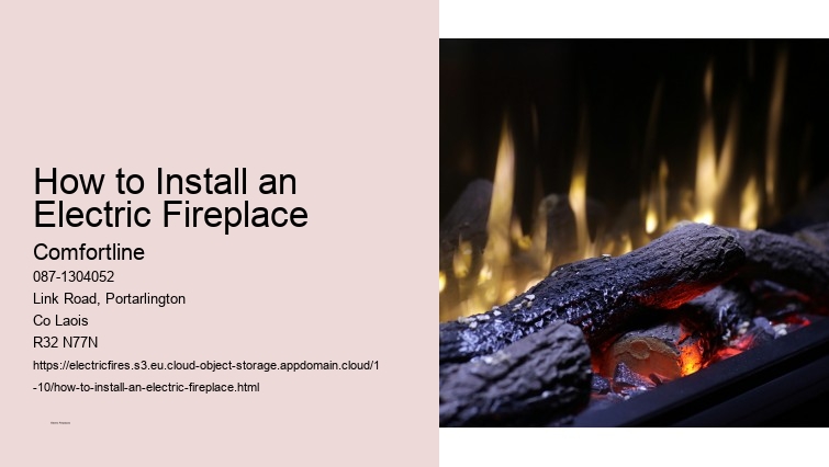 Energy Efficiency of Electric Fireplaces