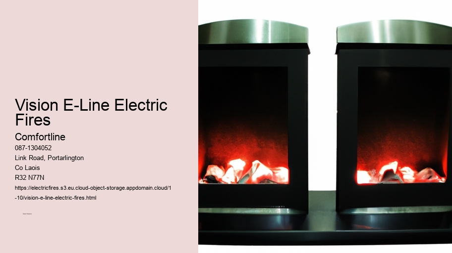 Vision E-Line Electric Fires