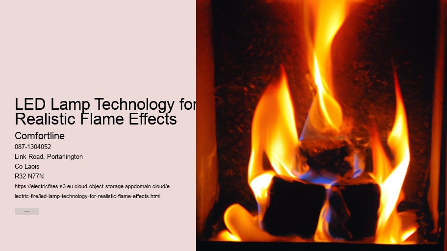 LED Lamp Technology for Realistic Flame Effects