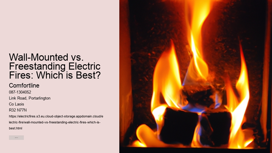 Wall-Mounted vs. Freestanding Electric Fires: Which is Best?